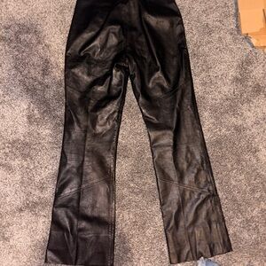 Vintage Genuine Leather Pants Pelle Studio sz 6